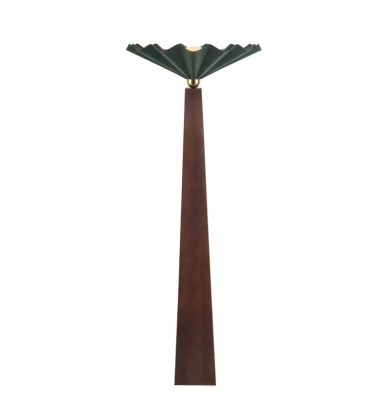 FL354064PGN-Furrow 65-in Green Floor Lamp
