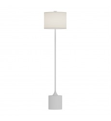  FL418761WHIL-Issa 61-in White/Ivory Linen 1 Light Floor Lamp