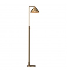  FL485058BG-Remy 58-in Brushed Gold 1 Light Floor Lamp