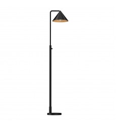  FL485058MB-Remy 58-in Matte Black 1 Light Floor Lamp