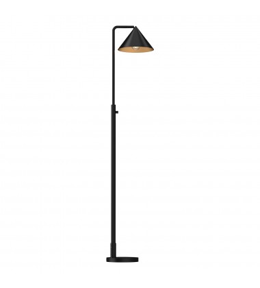  FL485058MB-Remy 58-in Matte Black 1 Light Floor Lamp