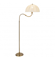 FL661068BG-Crosby 68-in Brushed Gold Socket Floor Lamp