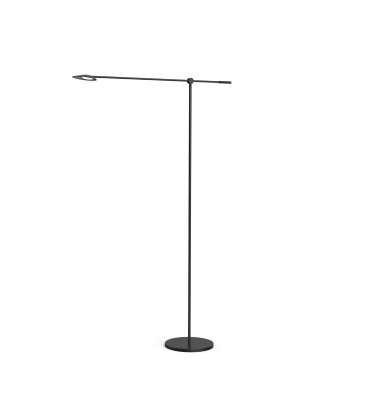  FL90155-BK-Rotaire Black LED Floor Lamp