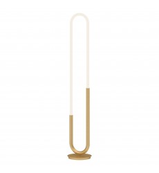  FL95150-BG-Huron Brushed Gold LED Floor Lamp