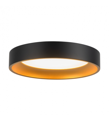FM0702607BKGD-Nix 7-in Black dimmable LED Flush Mount FM0702607BKGD-Nix 7-in Black dimmable LED Flush Mount