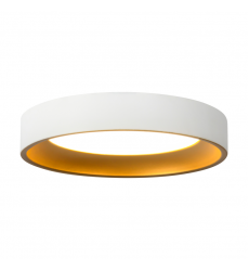 FM0702607WHGD-Nix 7-in White dimmable LED Flush Mount