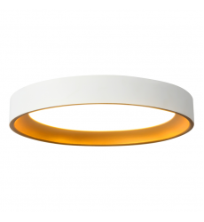 FM0702609WHGD-Nix 9-in White dimmable LED Flush Mount