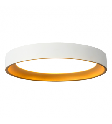 FM0702609WHGD-Nix 9-in White dimmable LED Flush Mount