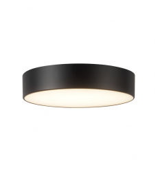 FM0703606BK-Musa 6-in Black dimmable LED Flush Mount