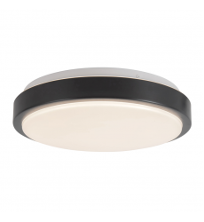 FM0713312BK-Yanis 12-in Black dimmable LED Flush Mount FM0713312BK-Yanis 12-in Black dimmable LED Flush Mount