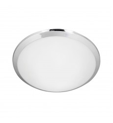  FM1512-CH-Malta 12-in Chrome LED Flush Mount