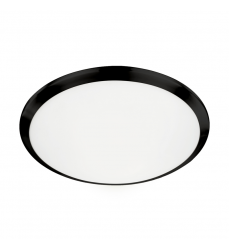 FM1515-BK-5CCT-Malta 15-in Black LED Flush Mount FM1515-BK-5CCT-Malta 15-in Black LED Flush Mount