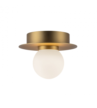 FM15506-BG-UNV-Elixir 6-in Brushed Gold LED Flush Mount FM15506-BG-UNV-Elixir 6-in Brushed Gold LED Flush Mount