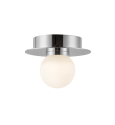 FM15506-CH-UNV-Elixir 6-in Chrome LED Flush Mount