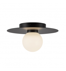FM15510-BK-UNV-Elixir 10-in Black LED Flush Mount