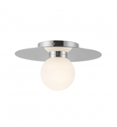 FM15510-CH-UNV-Elixir 10-in Chrome LED Flush Mount