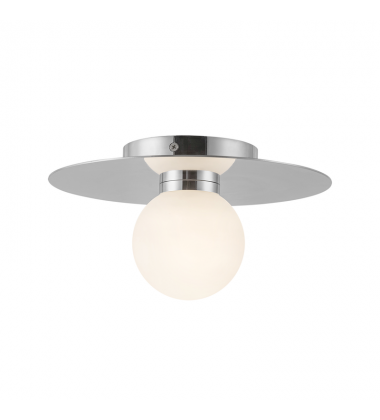 FM15510-CH-UNV-Elixir 10-in Chrome LED Flush Mount FM15510-CH-UNV-Elixir 10-in Chrome LED Flush Mount