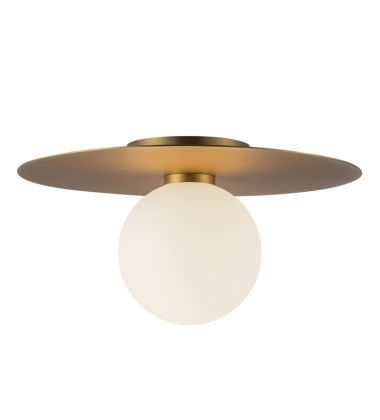 FM15514-BG-UNV-Elixir 14-in Brushed Gold LED Flush Mount FM15514-BG-UNV-Elixir 14-in Brushed Gold LED Flush Mount