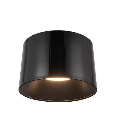  FM16520-JB-3WCCT-UNV-Etta 19-in Jet Black LED Flush Mount