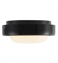 FM17308-GBK-Pebble 8-in Black dimmable LED Flush Mount FM17308-GBK-Pebble 8-in Black dimmable LED Flush Mount