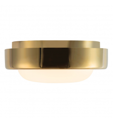 FM17308-MRB-Pebble 8-in Brass dimmable LED Flush Mount FM17308-MRB-Pebble 8-in Brass dimmable LED Flush Mount