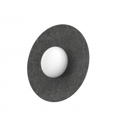  FM22815-GY-Cruz 15-in Felt - Gray LED Flush Mount