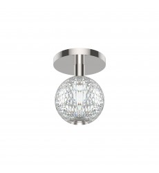  FM321201PN-Marni 5-in Polished Nickel LED Flush Mount