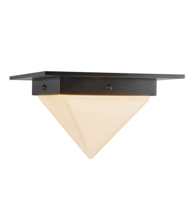 FM345084UBOP-Mineral 8-in Black Flush Mount FM345084UBOP-Mineral 8-in Black Flush Mount