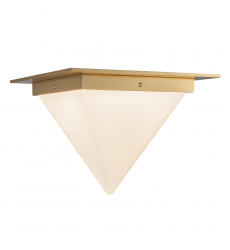 FM345119PTBOP-Mineral 11-in Brass Flush Mount FM345119PTBOP-Mineral 11-in Brass Flush Mount