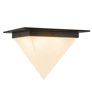 FM345119UBAR-Mineral 11-in Black Flush Mount