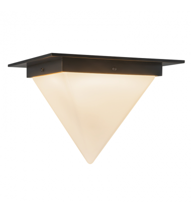 FM345119UBOP-Mineral 11-in Black Flush Mount