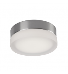 FM3506-BN-5CCT-Bedford 6-in Brushed Nickel/Frosted LED Flush Mount