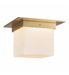 FM356085PTBOP-Mineral 8-in Brass Flush Mount FM356085PTBOP-Mineral 8-in Brass Flush Mount