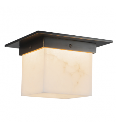 FM356085UBAR-Mineral 8-in Black Flush Mount FM356085UBAR-Mineral 8-in Black Flush Mount