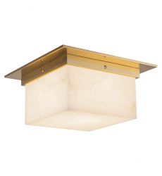 FM356115PTBAR-Mineral 11-in Brass Flush Mount FM356115PTBAR-Mineral 11-in Brass Flush Mount