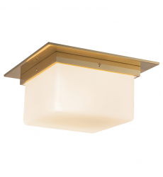 FM356115PTBOP-Mineral 11-in Brass Flush Mount FM356115PTBOP-Mineral 11-in Brass Flush Mount