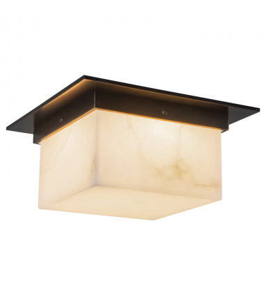 FM356115UBAR-Mineral 11-in Black Flush Mount