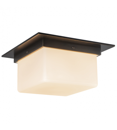 FM356115UBOP-Mineral 11-in Black Flush Mount