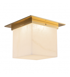 FM356118PTBAR-Mineral 11-in Brass Flush Mount FM356118PTBAR-Mineral 11-in Brass Flush Mount