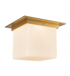 FM356118PTBOP-Mineral 11-in Brass Flush Mount FM356118PTBOP-Mineral 11-in Brass Flush Mount