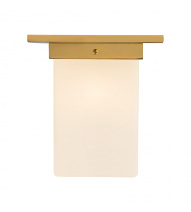 FM356808PTBOP-Mineral 8-in Brass Flush Mount