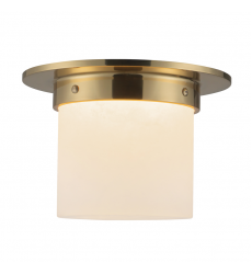 FM360085PTBAR-Mineral 8-in Brass Flush Mount FM360085PTBAR-Mineral 8-in Brass Flush Mount