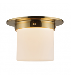 FM360085PTBOP-Mineral 8-in Brass Flush Mount FM360085PTBOP-Mineral 8-in Brass Flush Mount