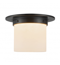 FM360085UBAR-Mineral 8-in Black Flush Mount FM360085UBAR-Mineral 8-in Black Flush Mount