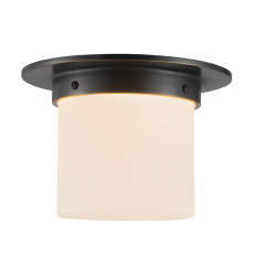 FM360085UBOP-Mineral 8-in Black Flush Mount FM360085UBOP-Mineral 8-in Black Flush Mount