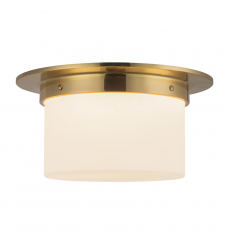 FM360115PTBOP-Mineral 11-in Brass Flush Mount FM360115PTBOP-Mineral 11-in Brass Flush Mount
