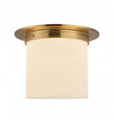 FM360118PTBAR-Mineral 11-in Brass Flush Mount FM360118PTBAR-Mineral 11-in Brass Flush Mount