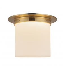 FM360118PTBOP-Mineral 11-in Brass Flush Mount FM360118PTBOP-Mineral 11-in Brass Flush Mount