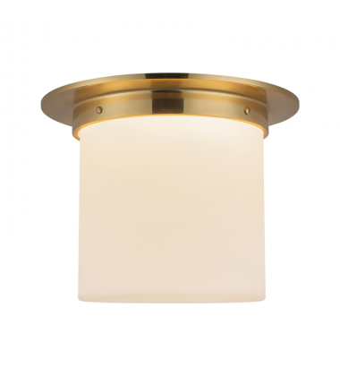 FM360118PTBOP-Mineral 11-in Brass Flush Mount