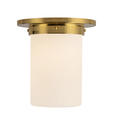 FM360808PTBOP-Mineral 8-in Brass Flush Mount